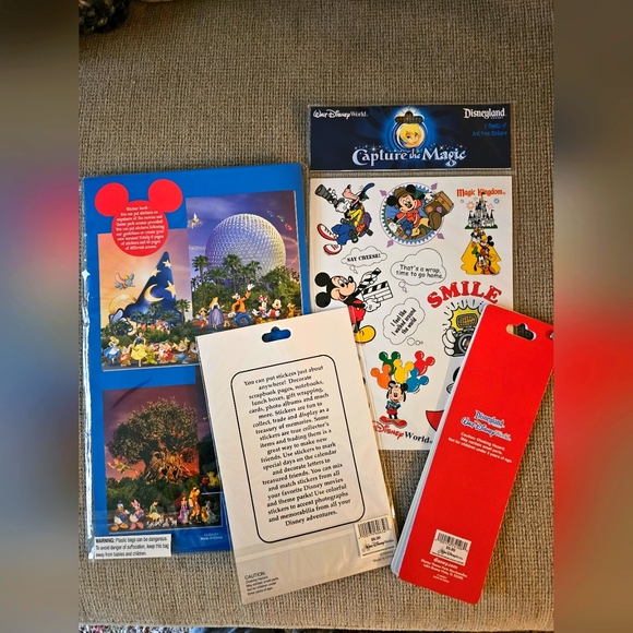 Disney Assorted Scrapbooking Stickers - Picture 2 of 2